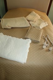 Collection Of Bedding-2 Shams And Blankets