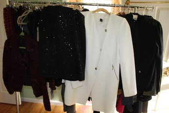 Collection Of Women's Clothing-Pants, Jackets And Skirts-over 40 Items!