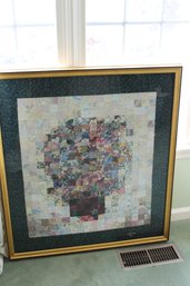 Framed Handmade Quilt-Gorgeous!