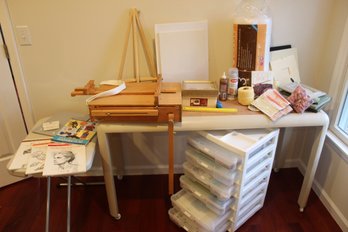 Large Lot Of Arts And Crafts Supplies