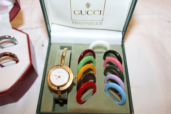 Beautiful Collection Of Vintage Women's Time Pieces Gucci, Michael Kors, Seiko Etc. ~