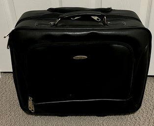 Samsonite Leather Rolling Computer Bag