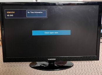 21' Samsung Monitor With Cord, Tested And Works