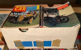 Large Box Of Collector Car Magazines Incl Ford Model T, Classics & Much More