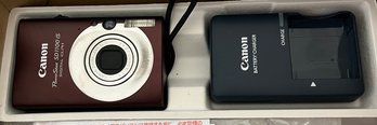 Canon Powershot SD1100 IS Digital Camera With Box, Manual & More