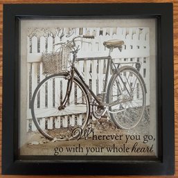 Bicycle Shadow Box Print