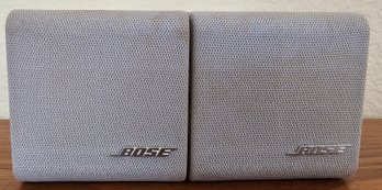 2 Small Bose Speakers (no Power Cords)