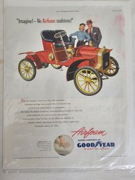 Goodyear Saturday Evening Post In Protctive Sleeve