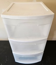 Sterilite Plastic Storage Organizer With Casters