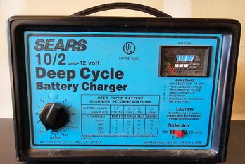 Sears 10/2 12v Car Battery Charger