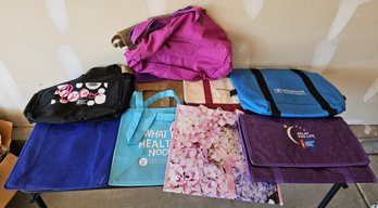 Lot Of Misc Bags Incl Canvas, Fabric & More