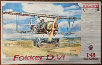 New Eduard Plastic Kits Flying Circus Fokker D.vI