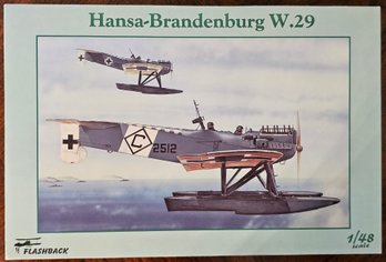 New Flashback Hansa-brandernburg W.29 Model Plane Kit