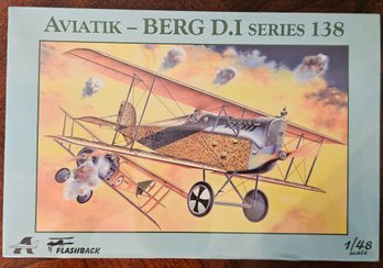 New Flashback Aviatik Berg D.i Series 138 Model Plane Kit