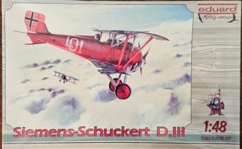 New Eduard Plastic Kits Siemens-schuckert D.iII Model Plane Kit