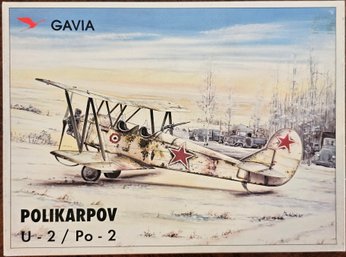 New Gavia Polikarpov Model Plane Kit