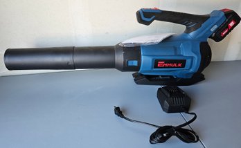 Enhulk 20v Brushless Leaf Blower With Charger/battery & Manual