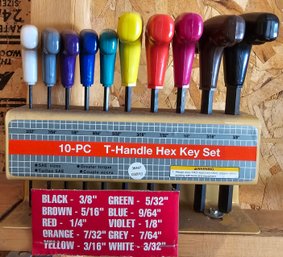 10pc Hex Key Set