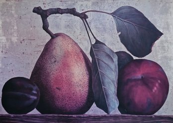 Fruit Theme Stretched Canvas Art