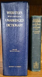 1931 Roget's Thesaurus, And Websters Unabridged Dictionary