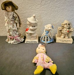 1969 Paula W&R Berries, VTG Berries Sillisculpt Happy Birthday And Keepsake Doll