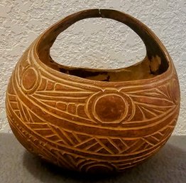 Amazing Native Art Gourd