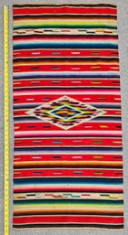 Colorful Antique South West Mexican  Rug