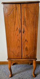 Vintage Jewelry Armoire Full Of Vintage Jewelry (see Photos)