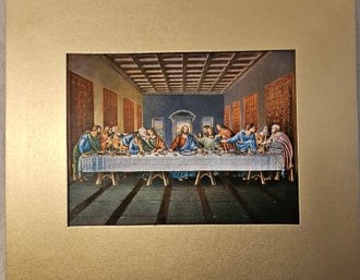 THE LAST SUPPER METALIC LIKE SURFACE