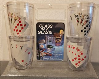 Class In A Glass 16 Oz. Plastic Cups