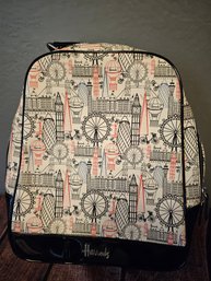 Harrods London Travel Backpack