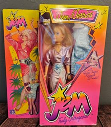 1985 Hasbro Jem And The Holograms Boxed Action Figure Jem/ Jerrica In Original Box