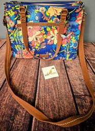 Colorful Floral Crossbody Purse By Sakroots