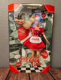 Barbie Collector Edition Coca-cola Doll In Original Sealed Box