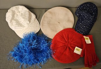 Ladies Wool Berets, Sparkle Hats And More