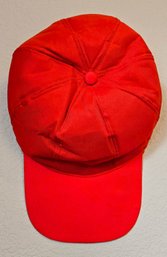 Fun Red Oversized Hip Hop Ball Cap