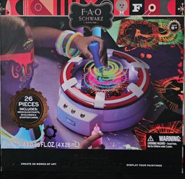 FAO Schwarz 3D Light Up Spin Art NIB