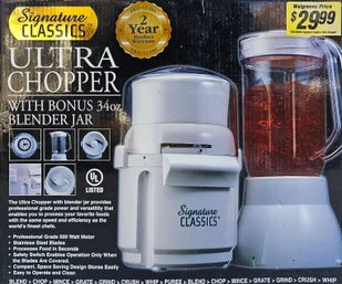 Signature Classics Ultra Chopper, New In Box