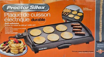 Proctor Silex Durable Electric Griddle, New In Box