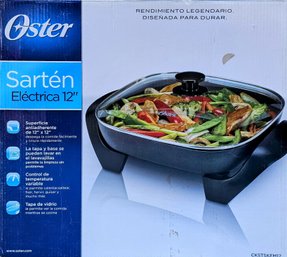 Oster 12' Electric Skillet, New In Box