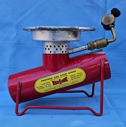 Red Bernz-o-matic Propane Gas Cook Stove