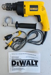 Dewalt 1/2' Heavy Duty Hammer-drill With Manual (tested)