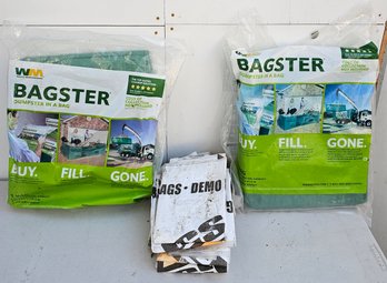 2 Waste Management Dumpster Bags & Demo Bags