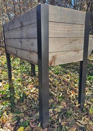 Wooden Gardening Trough, 1 Of 2