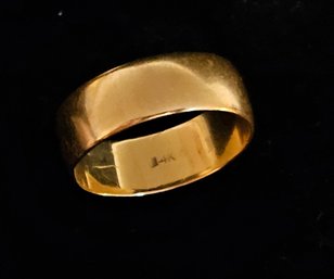 14k Gold Band Size 10.5 Weight 5g