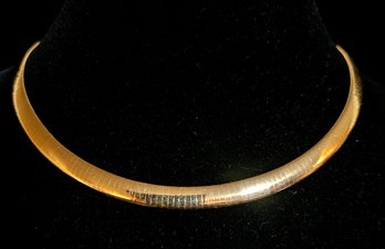 14Kt Omego Choker