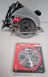 Skil Saw 2.3 HP With New Circular Saw Blade (tested)