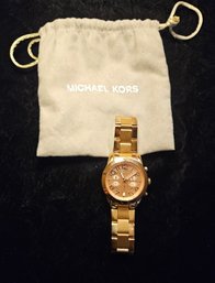 Michael Kors Rose Gold Wrist Watch 5727