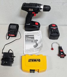Drill Master Cordless Drill With Battery And Charger And Misc. Drill Bits (tested)