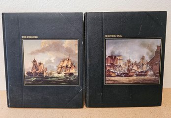 2 Hardcover Seafarers Books Incl Fighting Sails & The Frigates